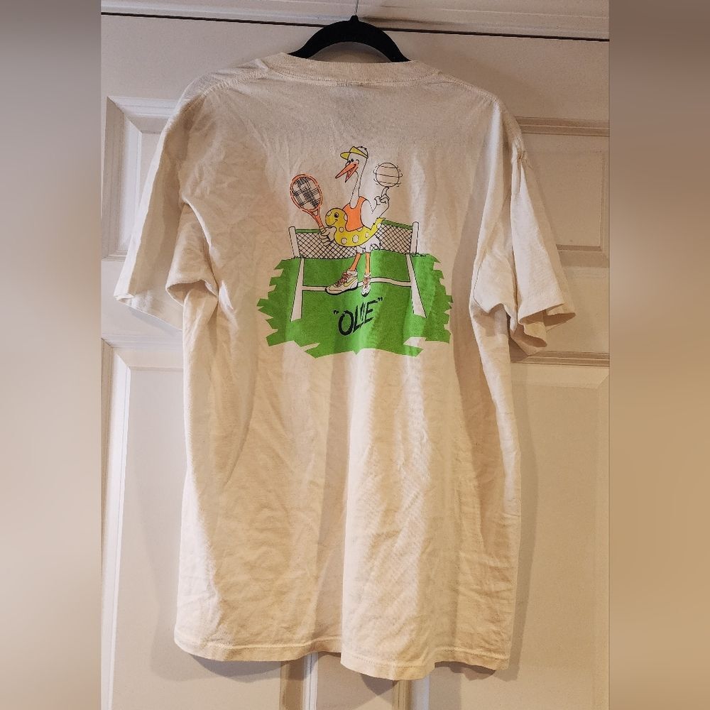 Touch of Gold White Orange Lake vintage graphic t shirt XL